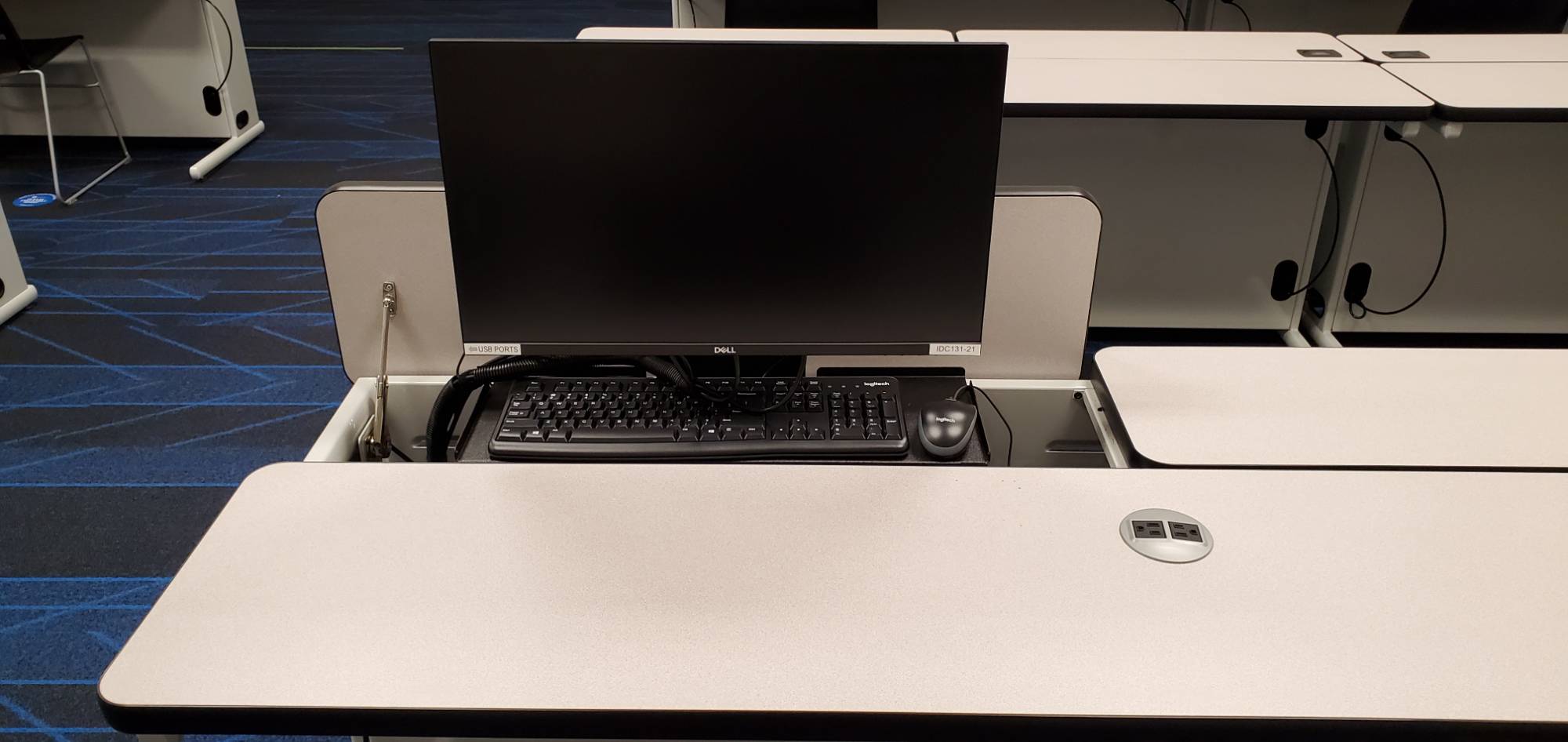 pop-up computer in the digital design studio